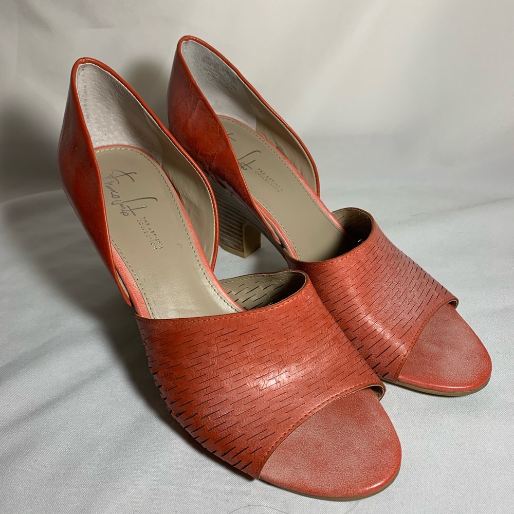 Franco Sarto The Artist’s Collection open toe heel